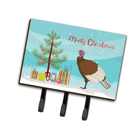 Carolines Treasures Bourbon Red Turkey Hen Christmas Leash or Key Holder BB9349TH68
